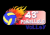 logo 43° PARALLELO VOLLEY